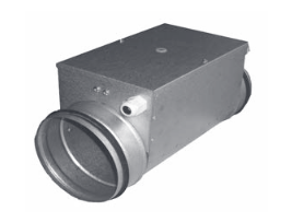 Šildytuvas el. EHC-125-1,0-1f SI (0..+30) su automatika 